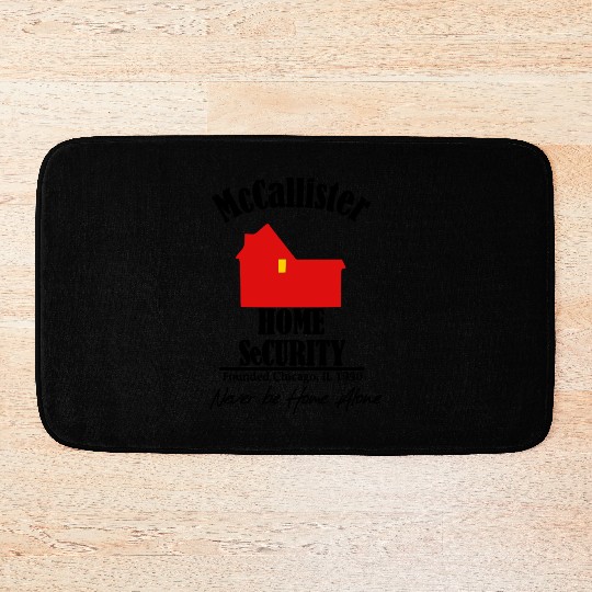 McCallister Home Security - Home Alone Gift Bath Mats