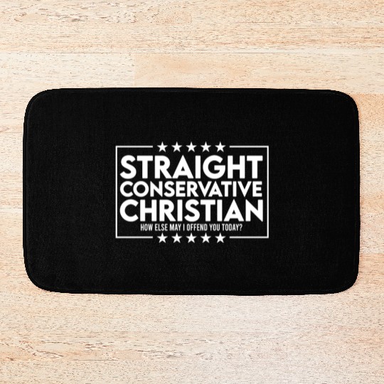 Straight conservative christian How else may Bath Mats