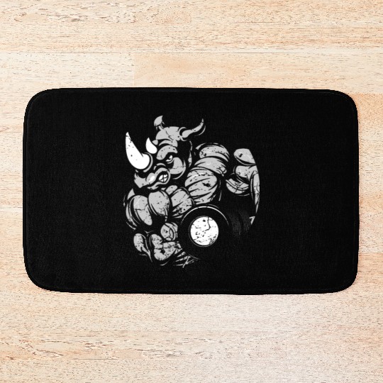 Gym Fitness Rhino Bath Mats