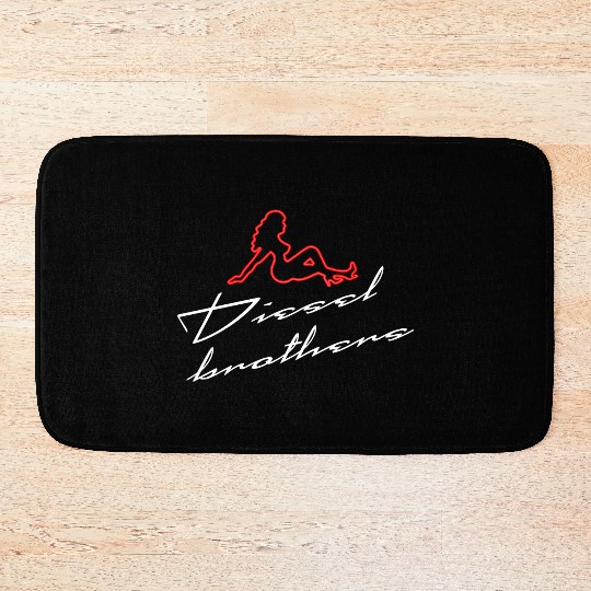 Diesel Brothers Iconic Trucker Lady Bath Mats