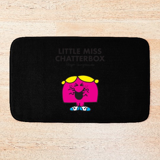 Mr Men Little Miss Chatterbox Bath Mats