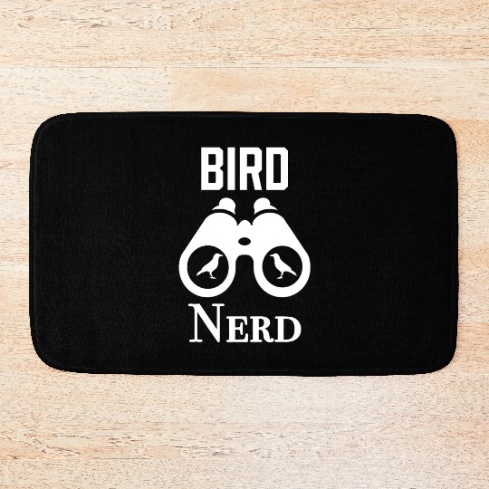 Bird Nerd Bath Mats