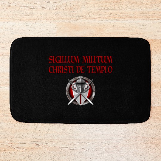 Crusader Knights Templar Bath Mats