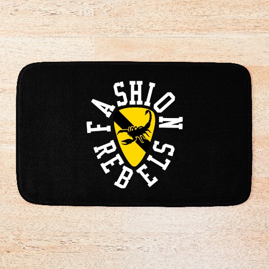 Fashion Rebels Records Bath Mats
