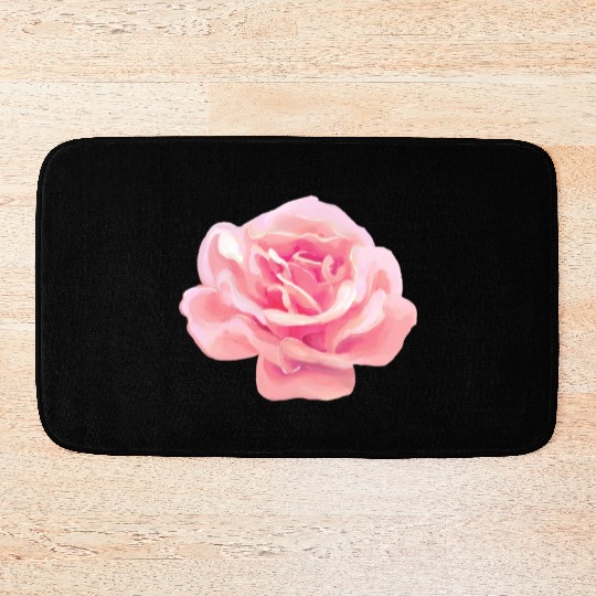 Pink Rose Bath Mats