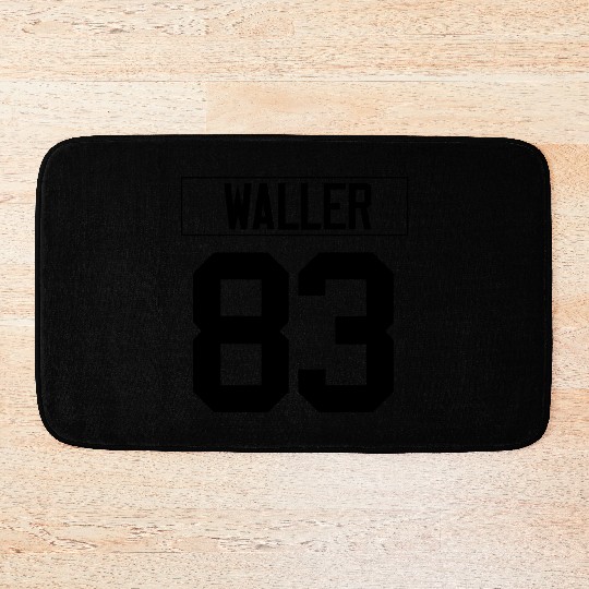 Just Waller 83 Raiders Bath Mats