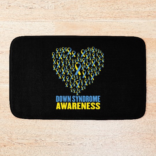 Down Syndrome Awareness Bath Mats