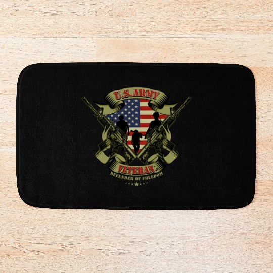 US Army Veteran Bath Mats