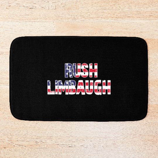 Rush Limbaugh RIP 1951-2021 Bath Mats