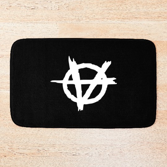 ANARCHY GOTHIC LOGO Bath Mats