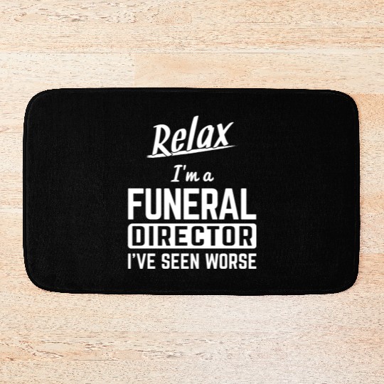 Funeral Director Director Bath Mats