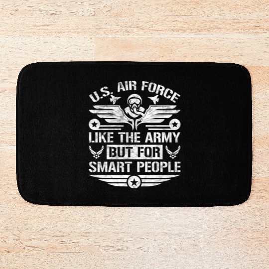 U.S. Air Force Like The Army But For Smart People Bath Mats