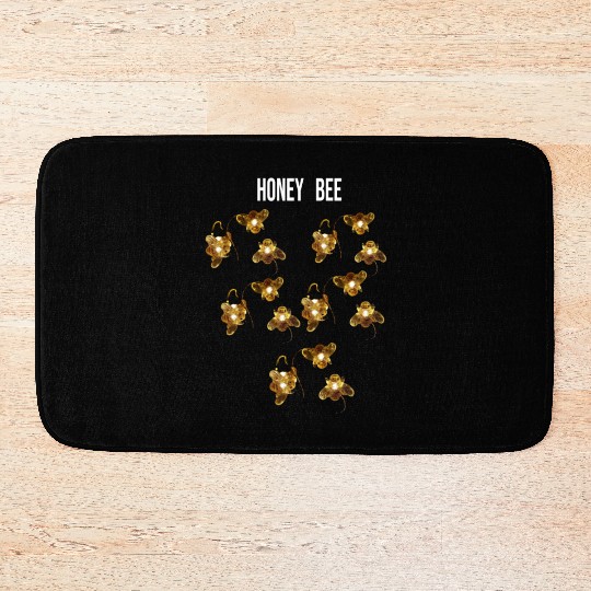 Honey bee Bath Mats