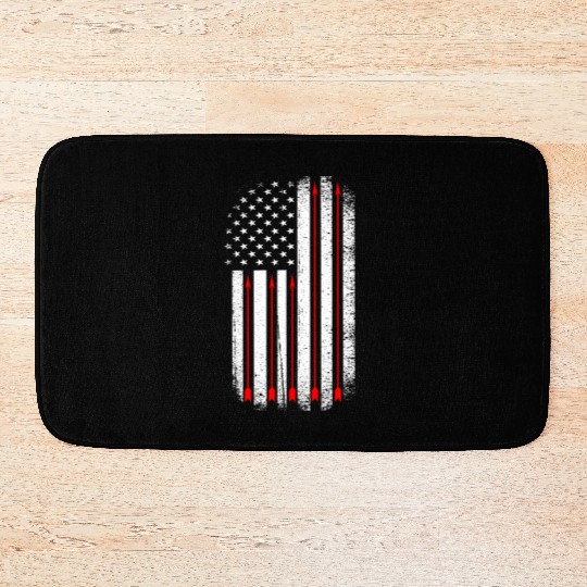 Archery USA American Flag Bath Mats