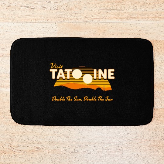 Visit Tatooine, Adventure The Mountains Are Callin Bath Mats