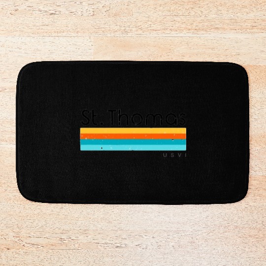 Vintage St Thomas Bath Mats