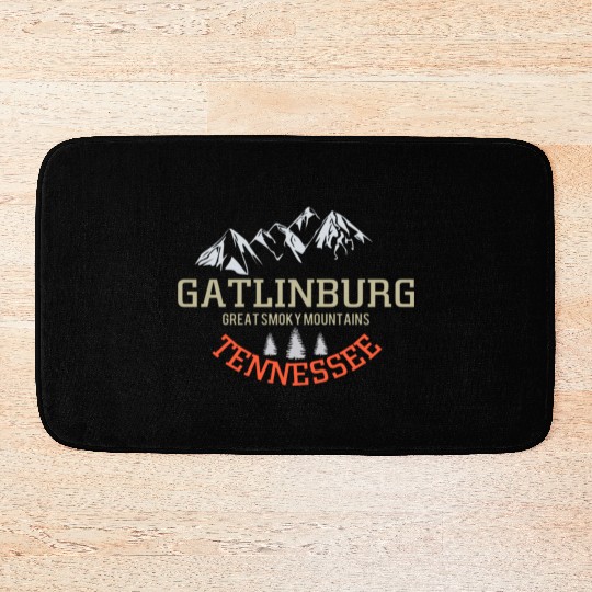 Gatlinburg Tennessee Great Smoky Mountains Bath Mats