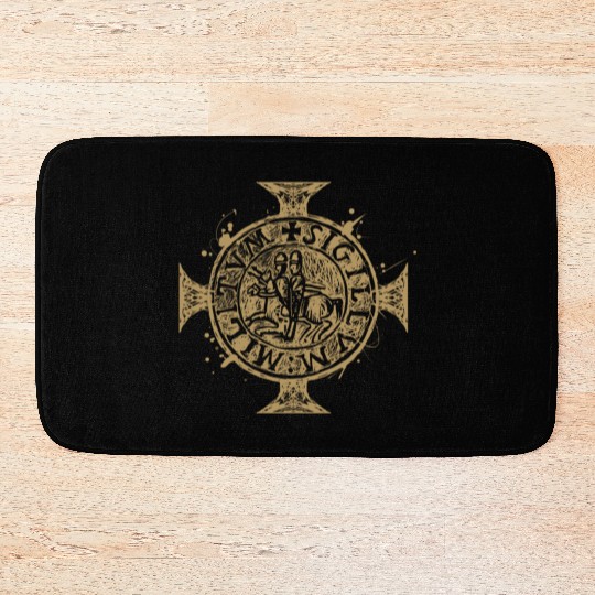 Vintage Knight Templar Knights Templar Bath Mats