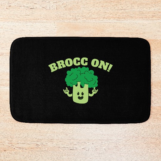 Broccoli Bath Mats