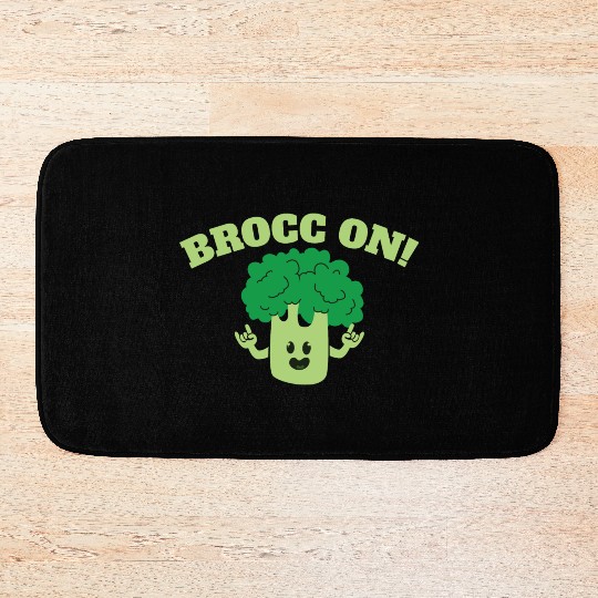 Broccoli Bath Mats