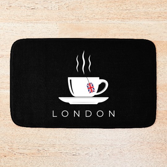 London English Tea England Union Jack British Gift Bath Mats