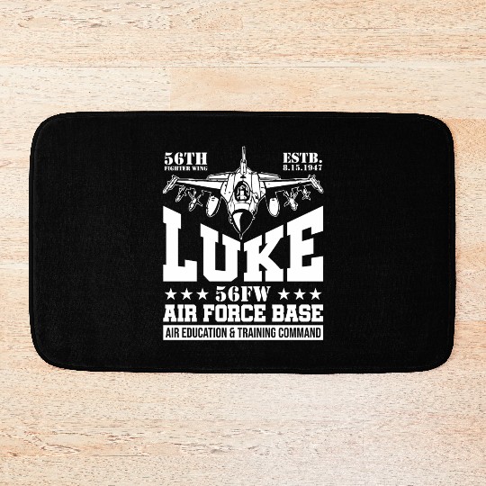 Luke Air Force Base USAF F35 Fighter Wing Bath Mats