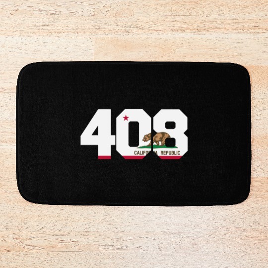 Area Code 408 San Jose California Bath Mats