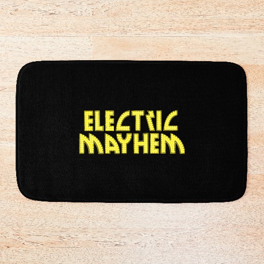 Electric Mayhem Bath Mats