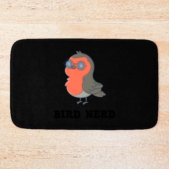 Bird Nerd Bath Mats