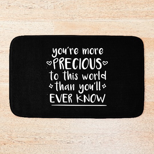 mental health sayings Bath Mats