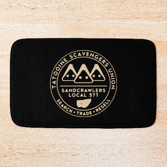 Tatooine Scavengers Union Bath Mats
