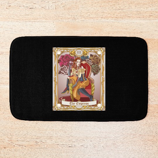 The Empress Tarot Card, Major Arcana Anime Vampire Bath Mats