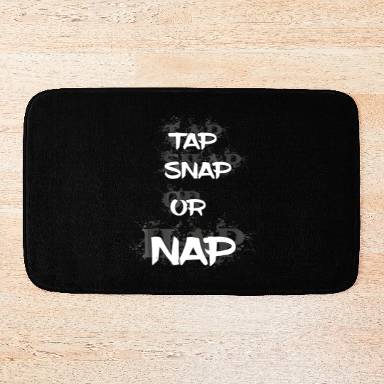 Tap Snap or NAP JiuJitsu BJJ Bath Mats MMA