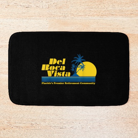 Del Boca Vista Retirement Community Funny No 2376 Bath Mats