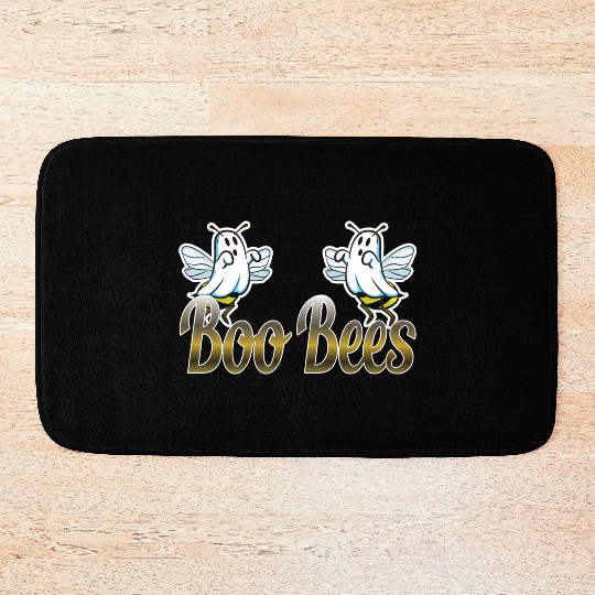 Boo Bees funny ambiguous gift Bath Mats