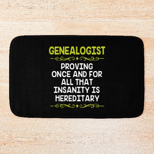 Family History Ancestry Genealogy Genealogist Bath Mats
