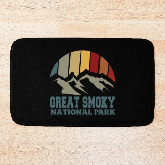 great smoky mountain national park Bath Mats
