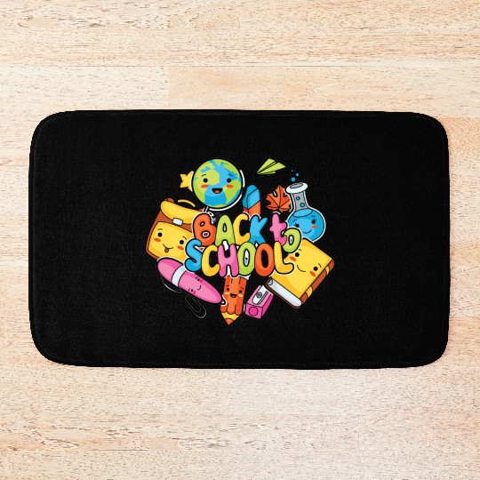 Back to school Bath Mats
