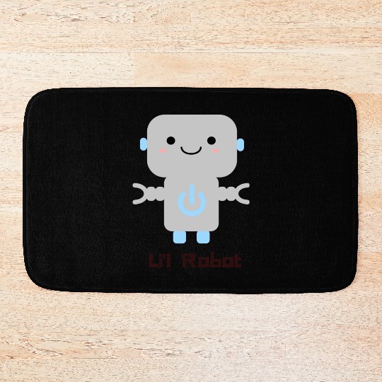 Little Robot Bath Mats
