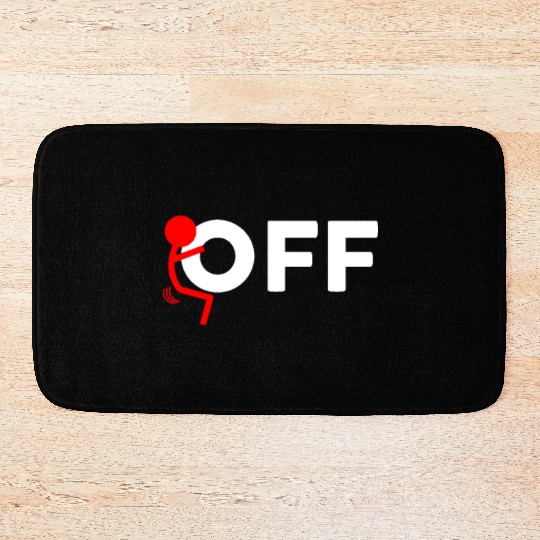 Fuck Off Bath Mats
