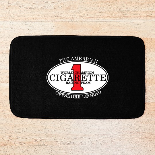 The American World Champion Cigarette Racing Team Bath Mats