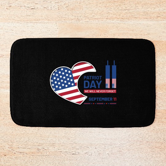 Patriot Day 9 11 USA Bath Mats