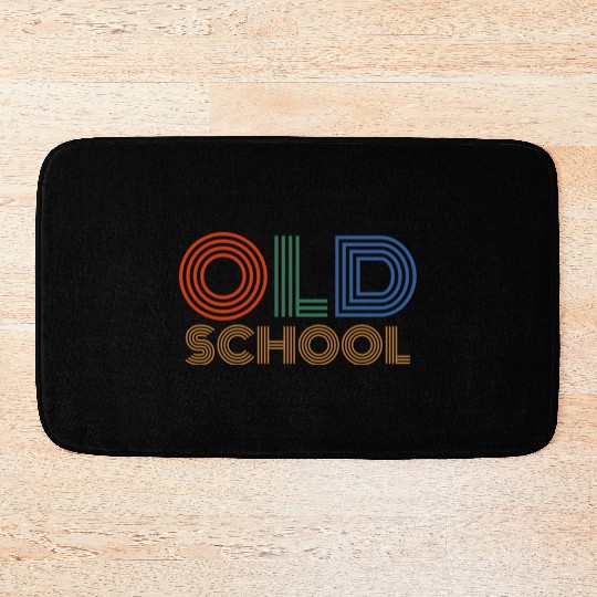 OLD SCHOOL Bath Mats