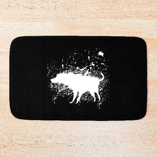 Banksy Splash Dog Bath Mats