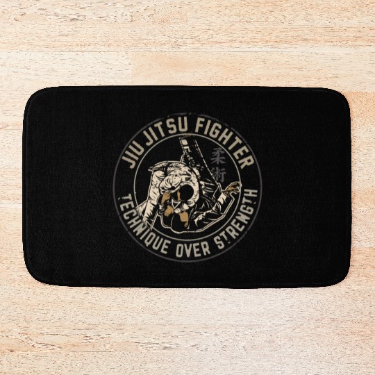 Brazillian Jiu-Jitsu Fighter BJJ - Japanese Jujits Bath Mats