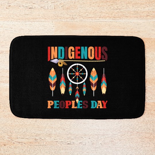 Native American Indigenous Peoples Day Bath Mats