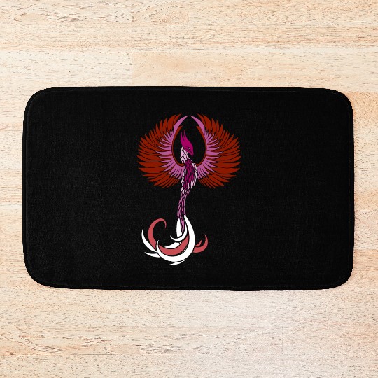 Lesbian Phoenix Support Design Colors Of Lesbian Bath Mats