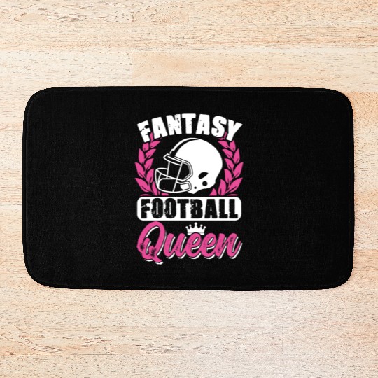American Football Fantasy Football Bath Mats