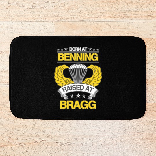 Fort Bragg Airborne Division US Army Veteran Bath Mats