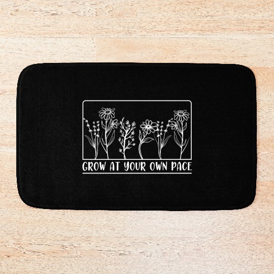 Growth Mindset Teacher Grow At Bath Mats